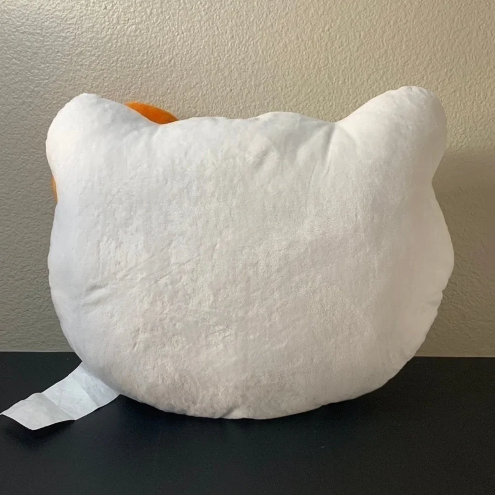 Hello Kitty Pumpkin Bow Throw Pillow NEW Halloween